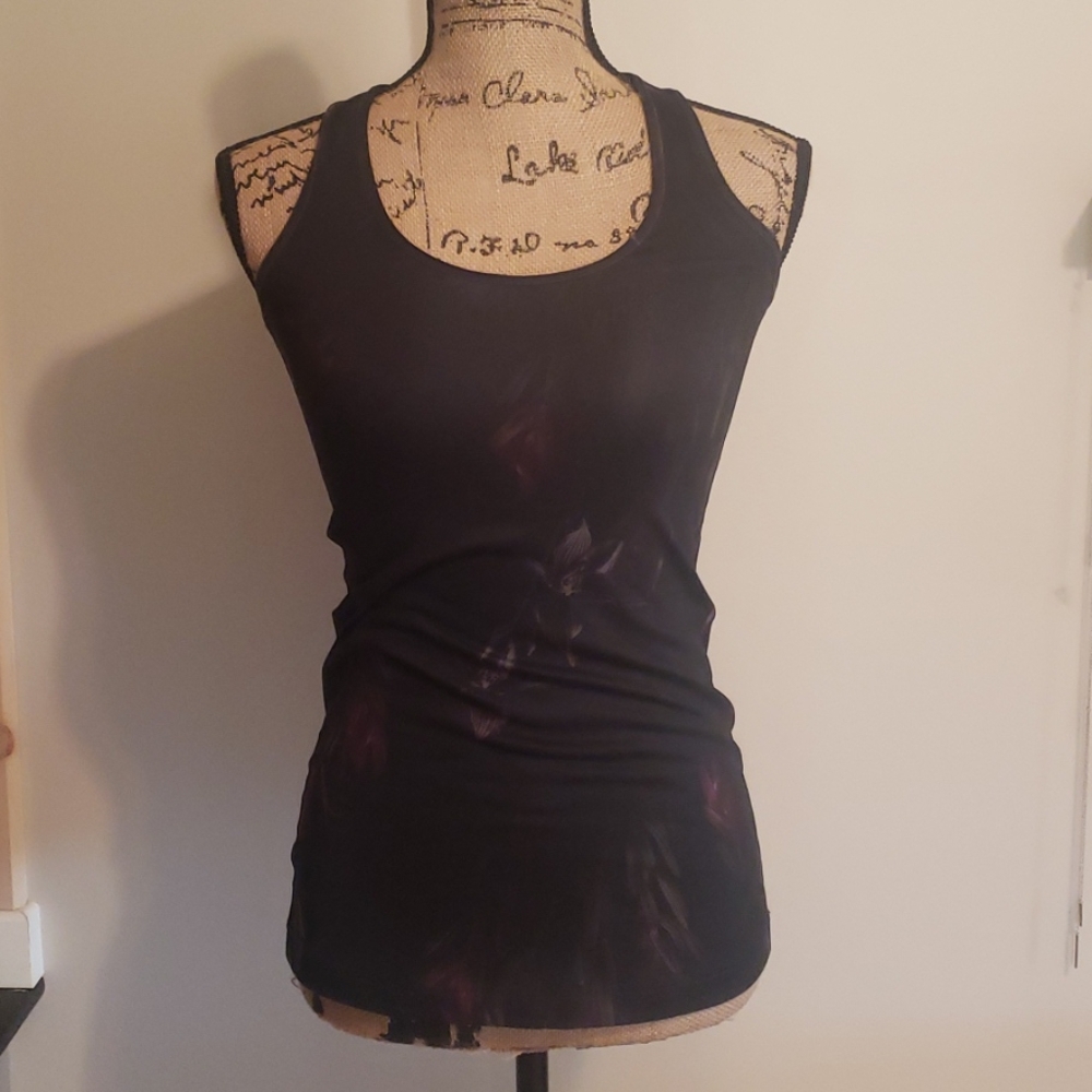 Lululemon Cool Racerback - Iris Flower- Size 4